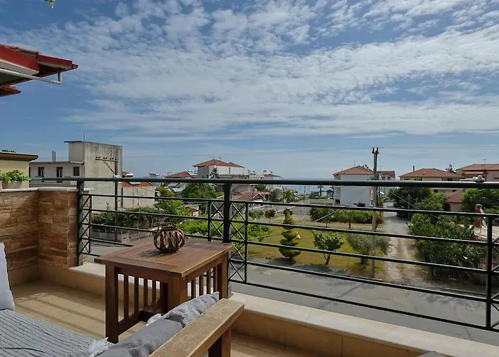 Zeusplace Seaside Апартаменты Лептокария