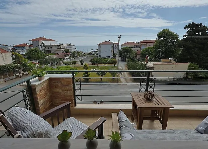 Zeusplace Seaside Апартаменты Лептокария